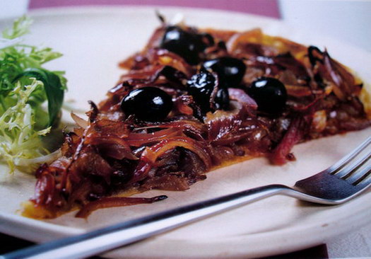 Red Onion and Olive Pissaladiere