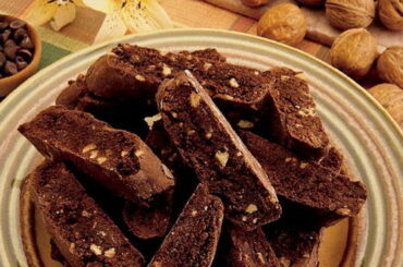 Double Chocolate Walnut Biscotti