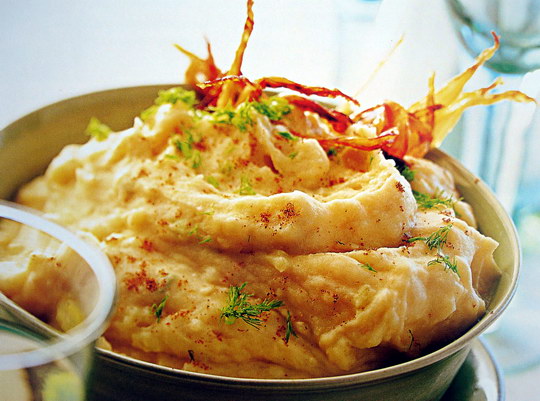 Fennel, Potato and Garlic Mash