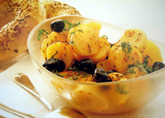 Potato and Olive Salad