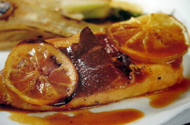 Chicken Escalopes with Lemon and Serrano ham