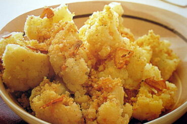 Cauliflower with Garlic Crumbs