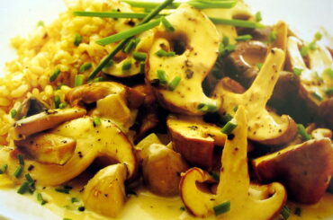 Mushroom Stroganoff