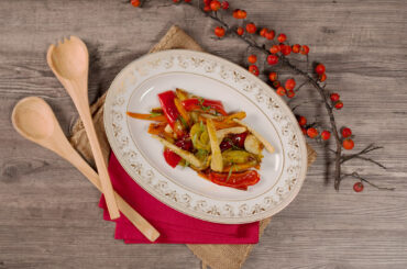 Aromatic roasted vegetables