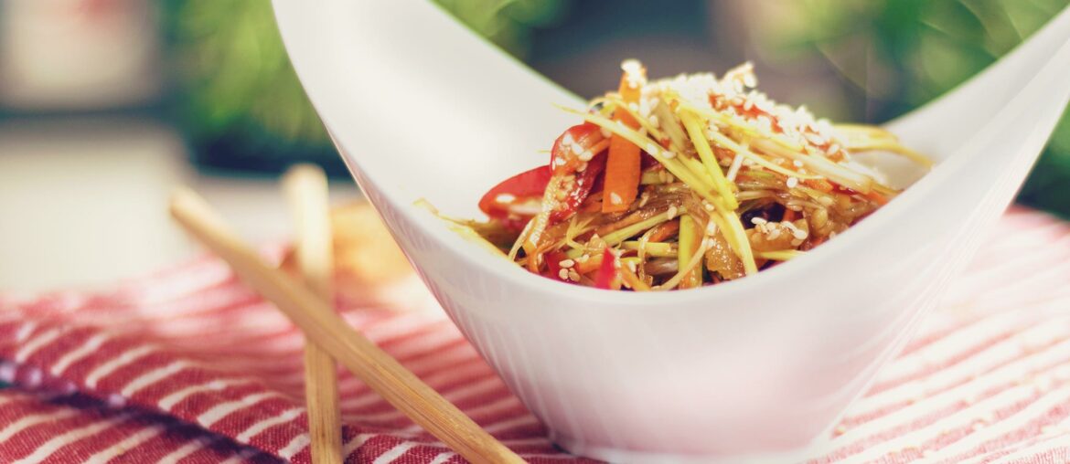Asian vegetable salad