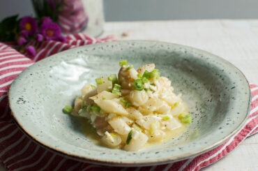 Asparagus salad with lemon mustard dressing