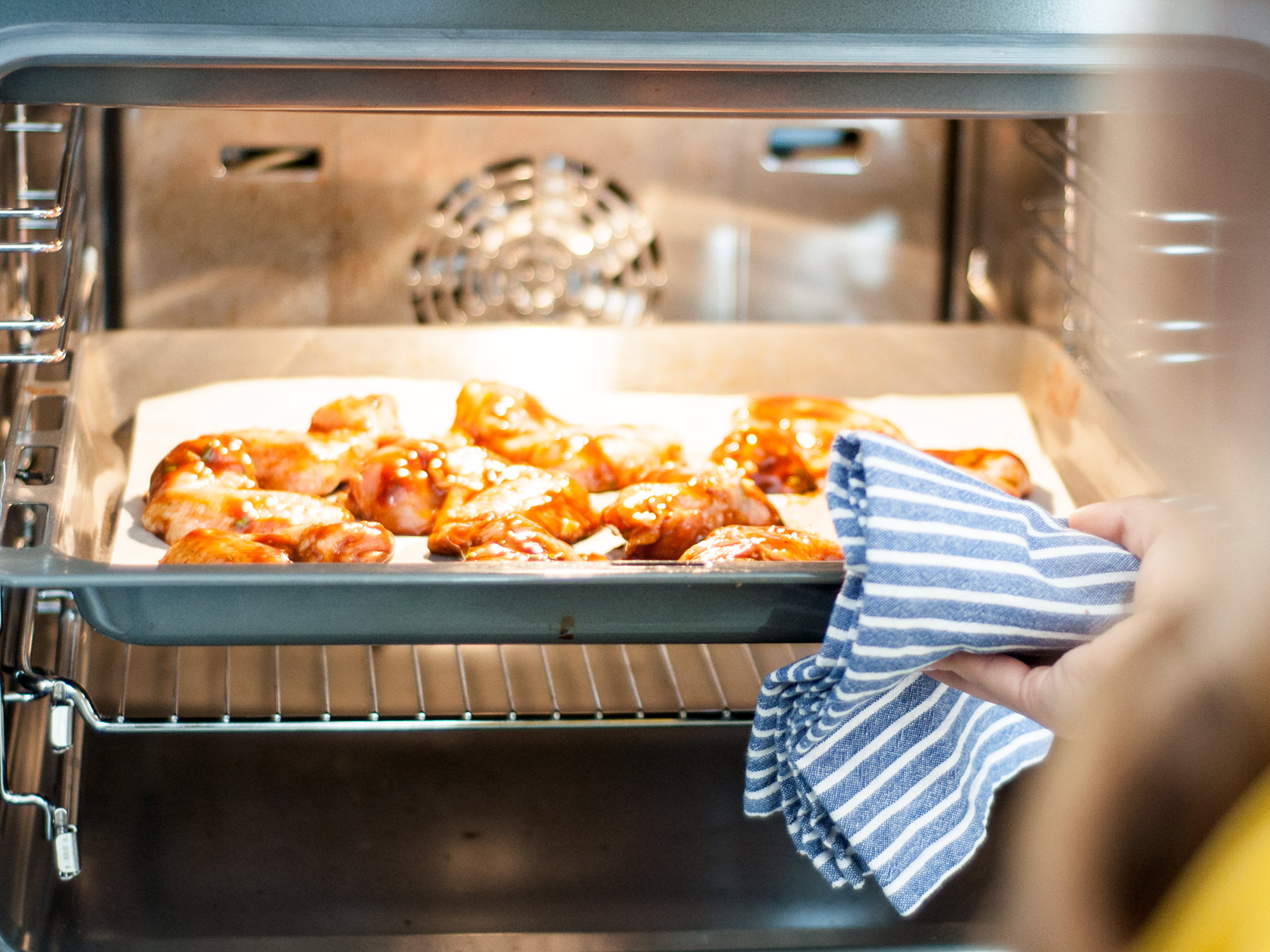 BBQ chicken wings