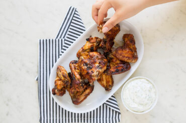 BBQ chicken wings
