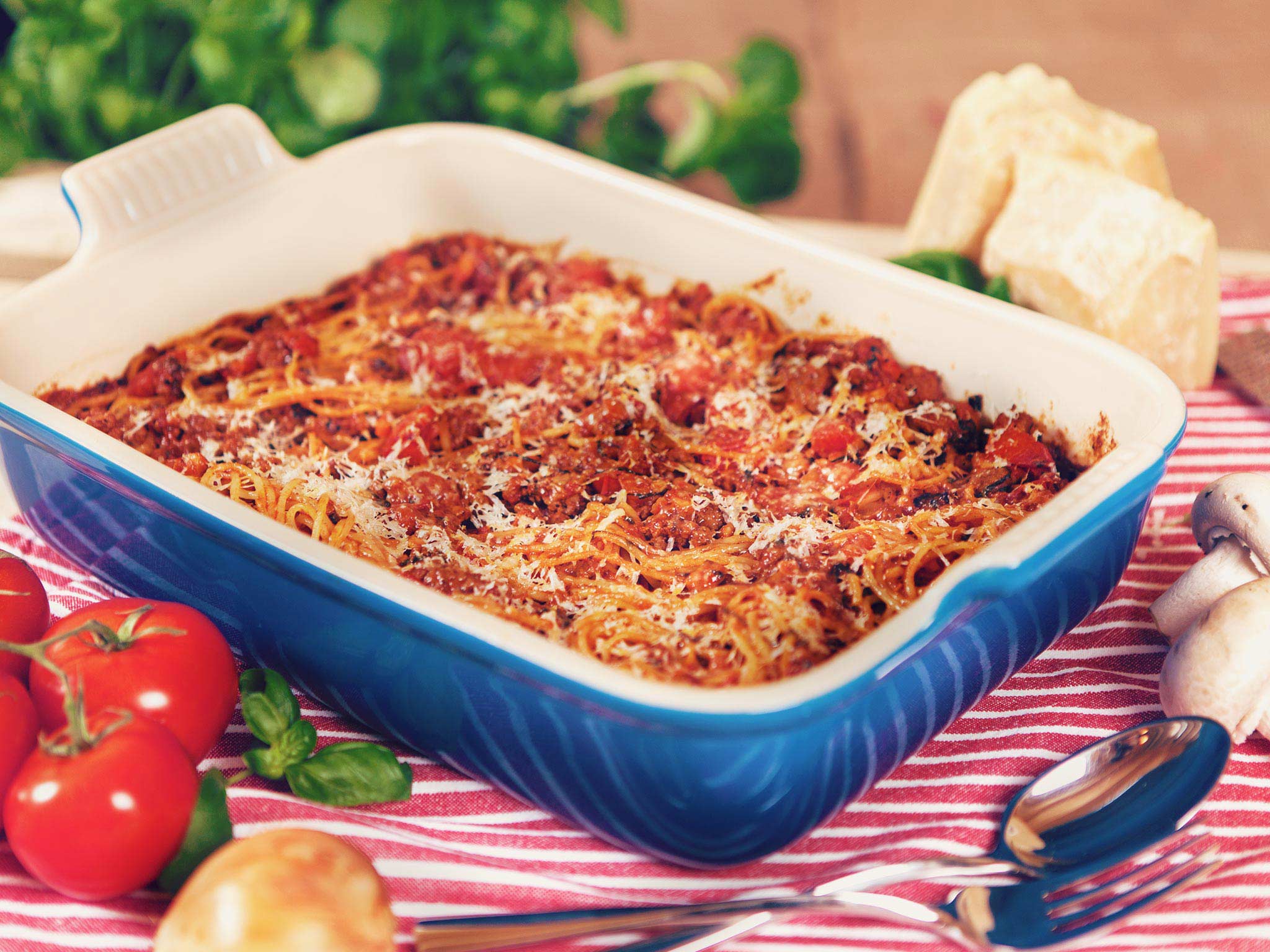 Baked Spaghetti Bolognese Bing Chef The Art of Cooking