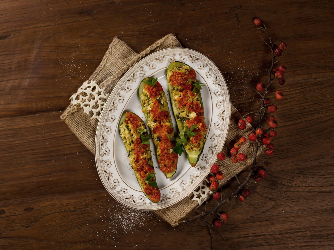 Baked-zucchini-with-millet-filling-7