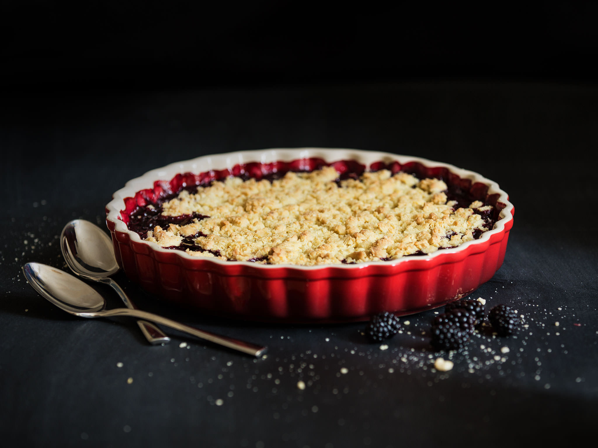 Berry crumble Berry crumble