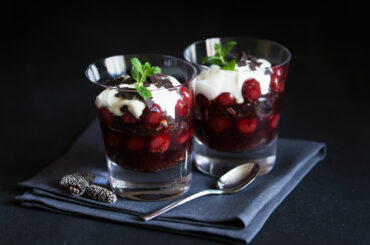 Black Forest Cake in a glass