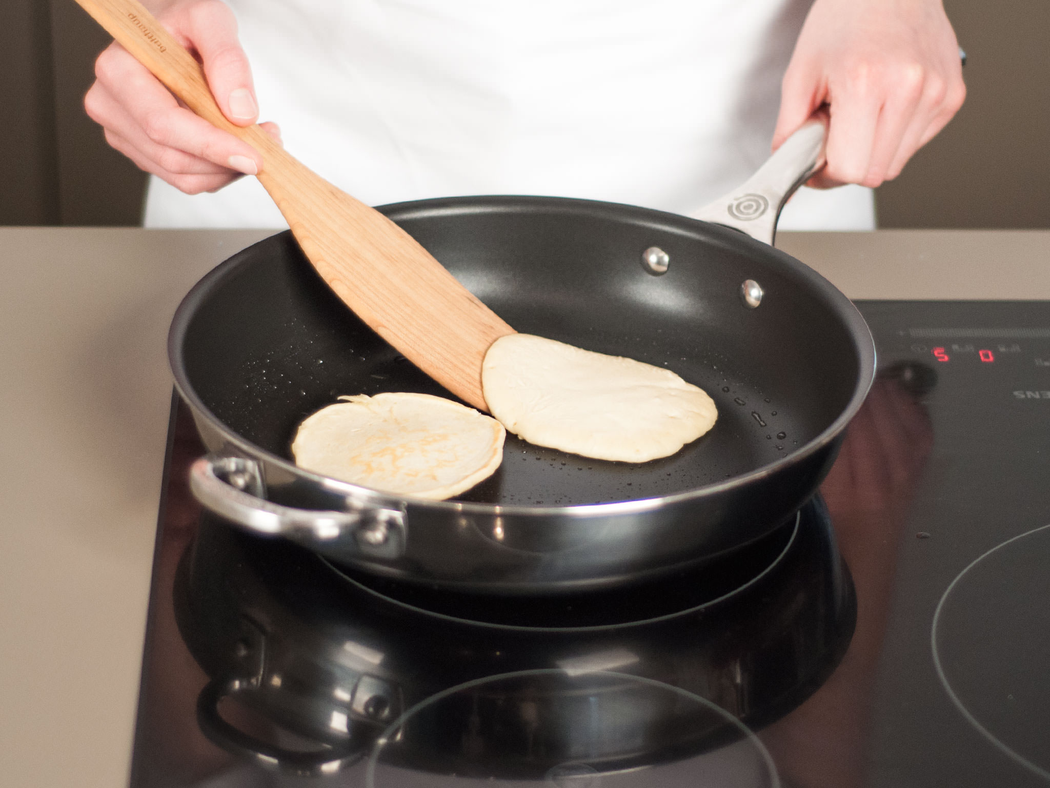 Blinis with two toppings