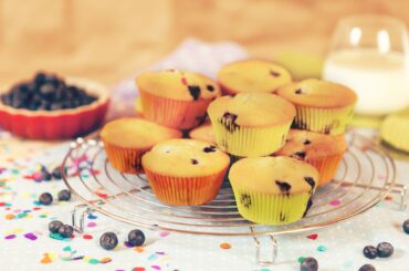 Blueberry muffins