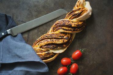 Braided Italian bread