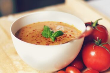 Cantaloupe Gazpacho