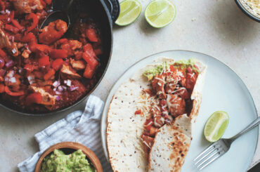 Chicken fajitas