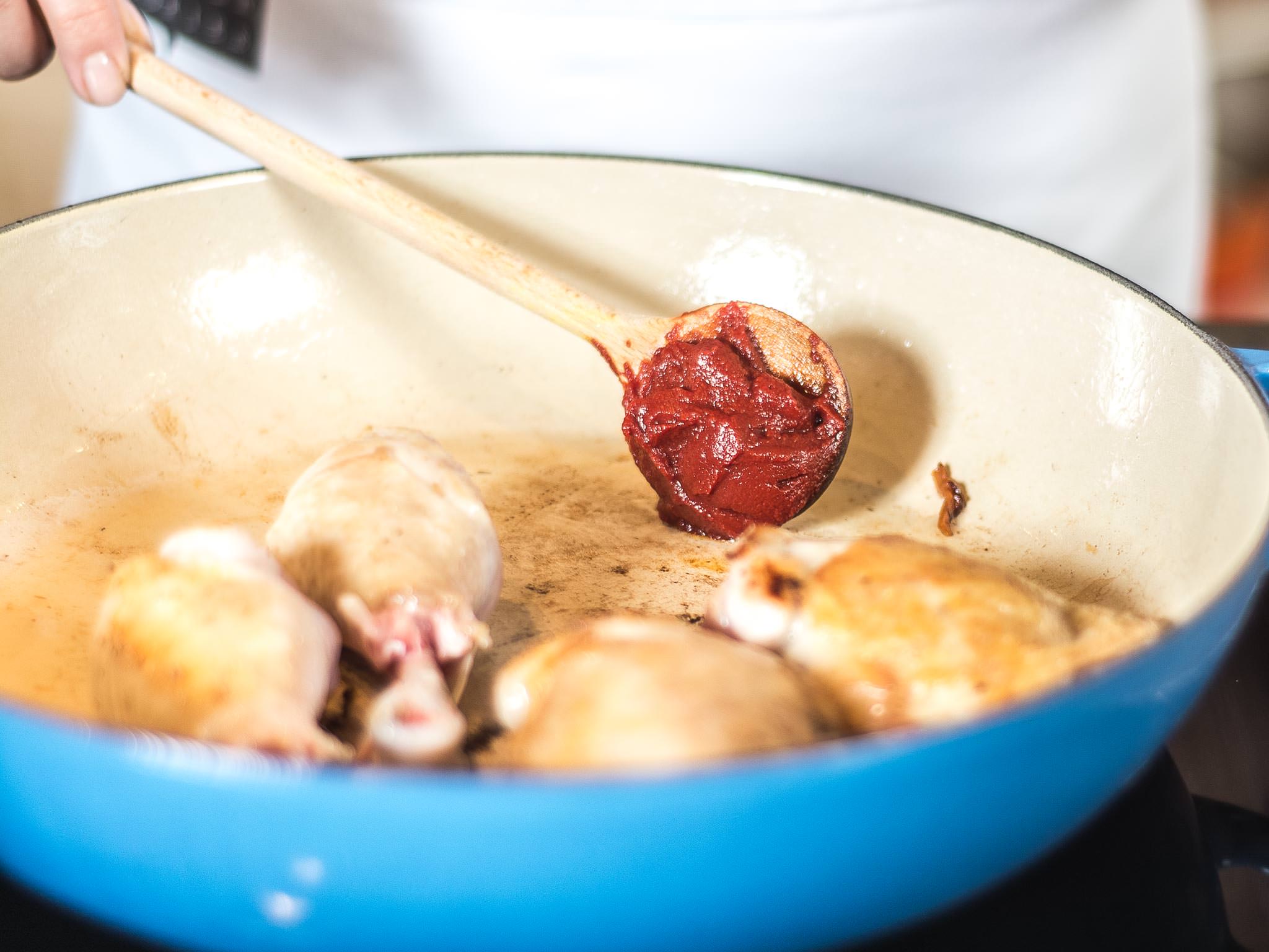 Classic French coq au vin