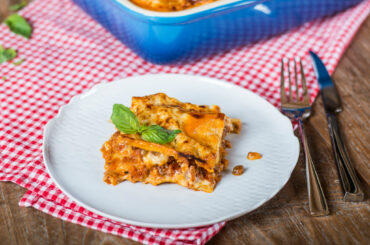 Classic Italian lasagna