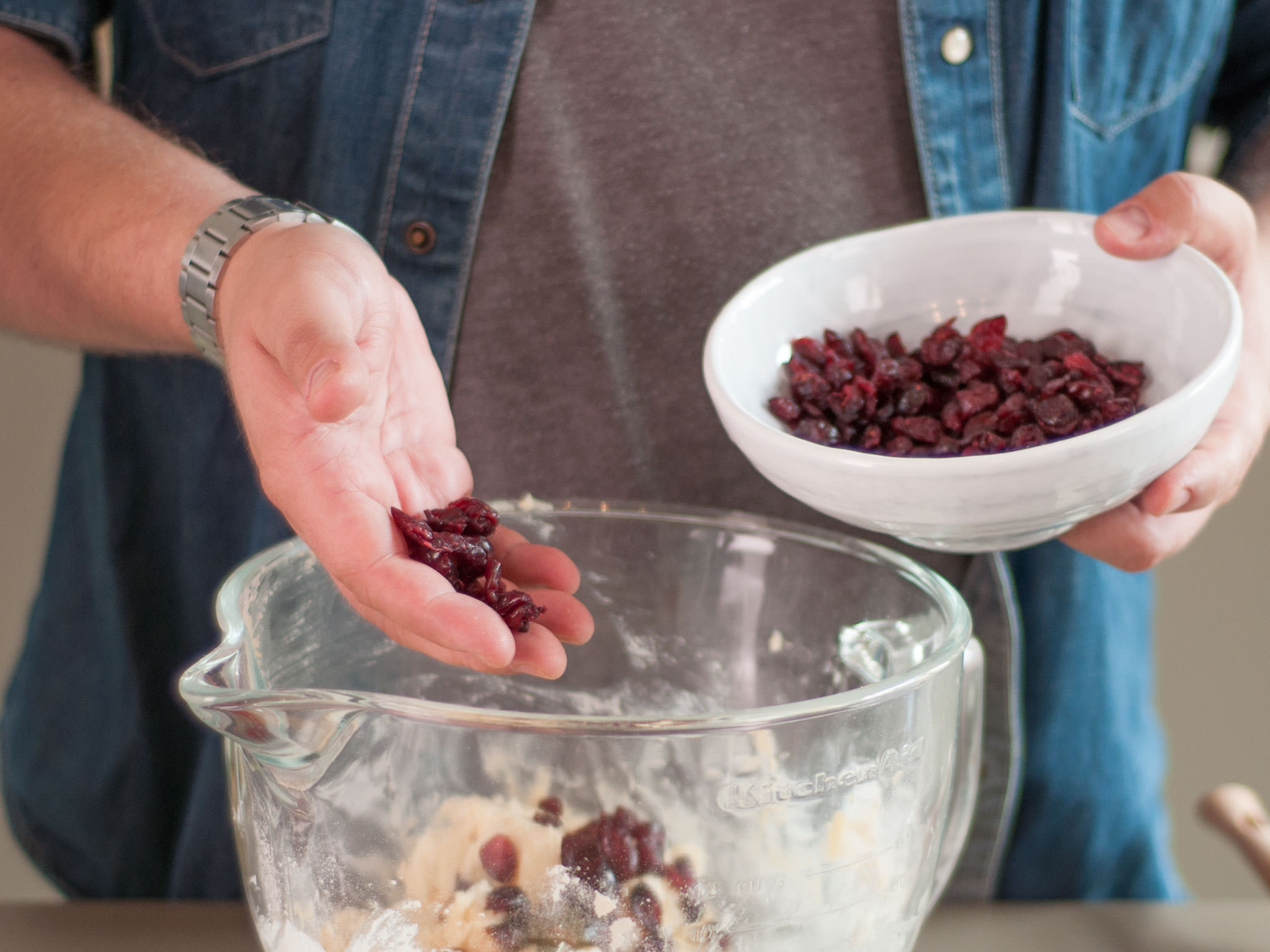 Cranberry scones