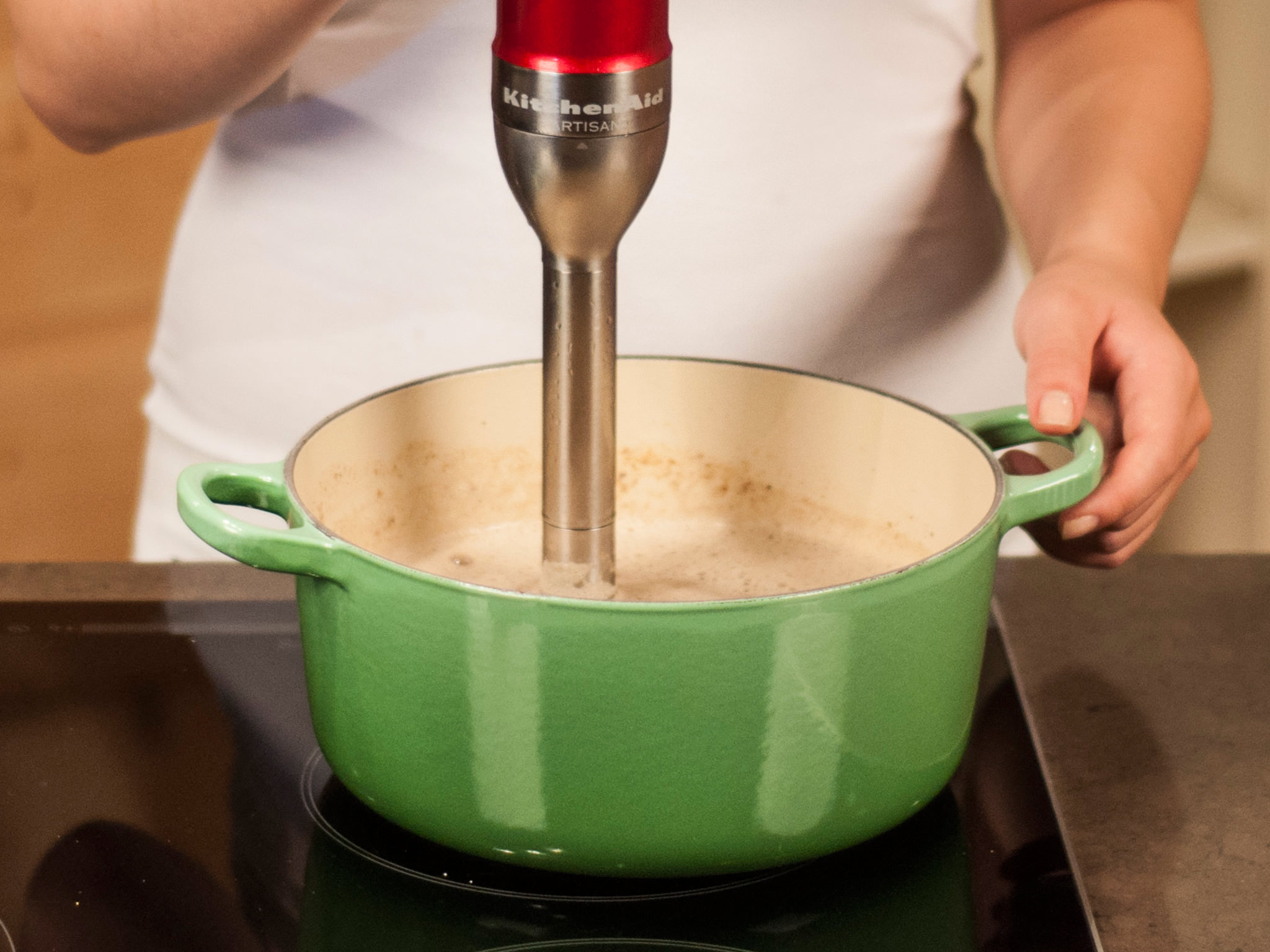 Creamy mushroom soup