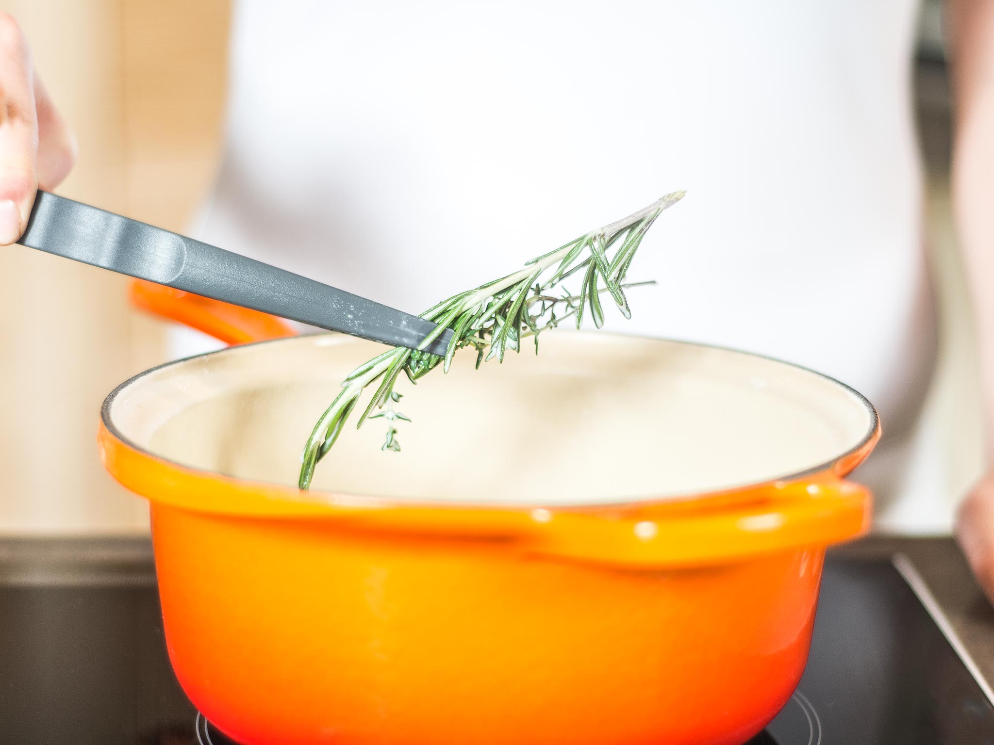 Creamy polenta with balsamic mushrooms