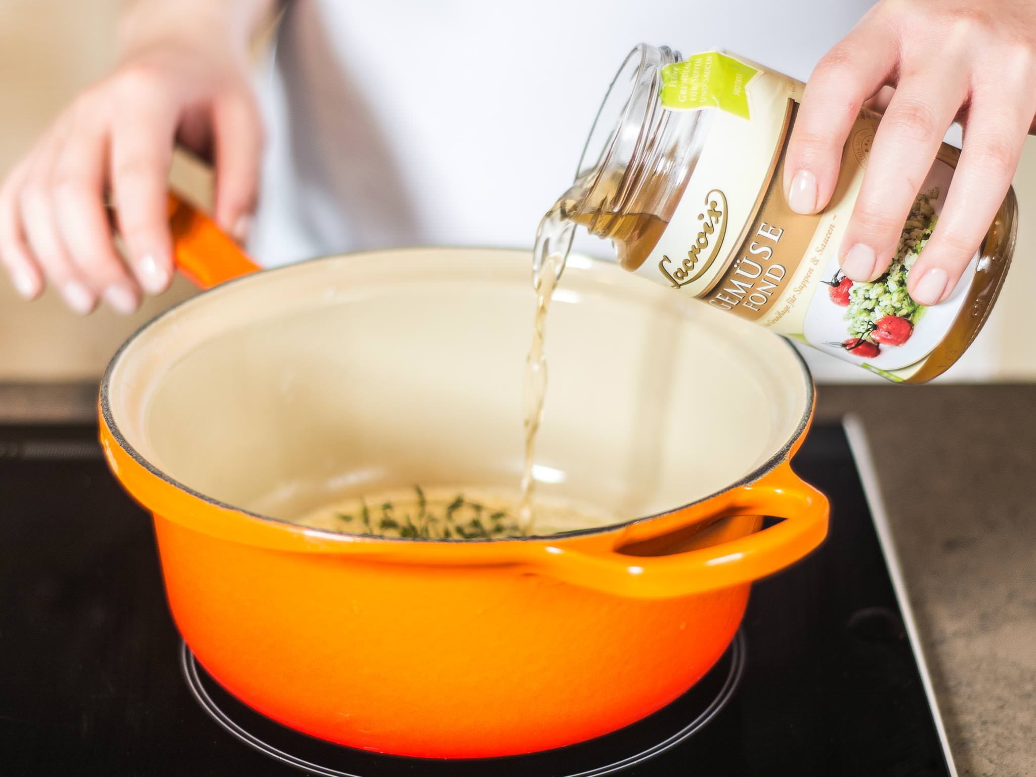 Creamy polenta with balsamic mushrooms