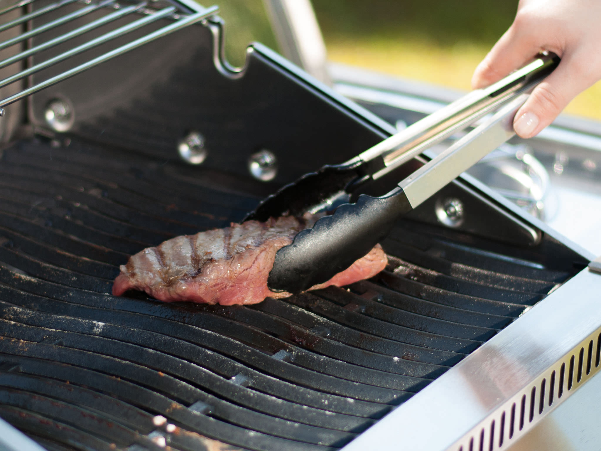 Flank steak with Chimichurri