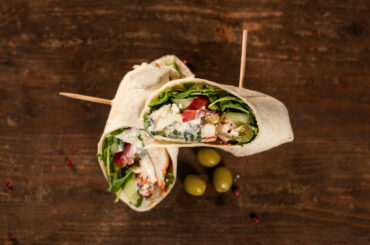 Greek inspired wrap
