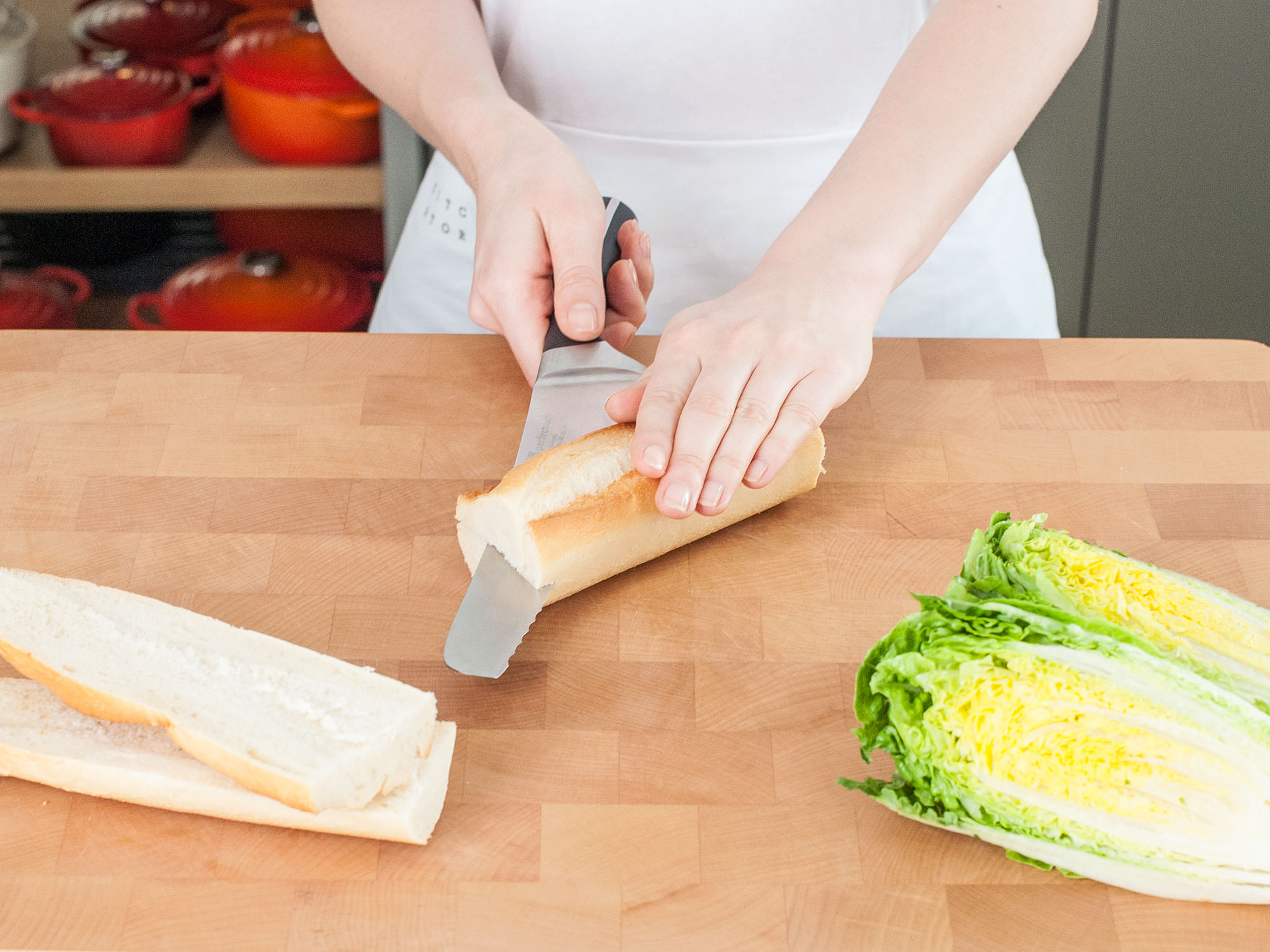 Grilled Caesar salad