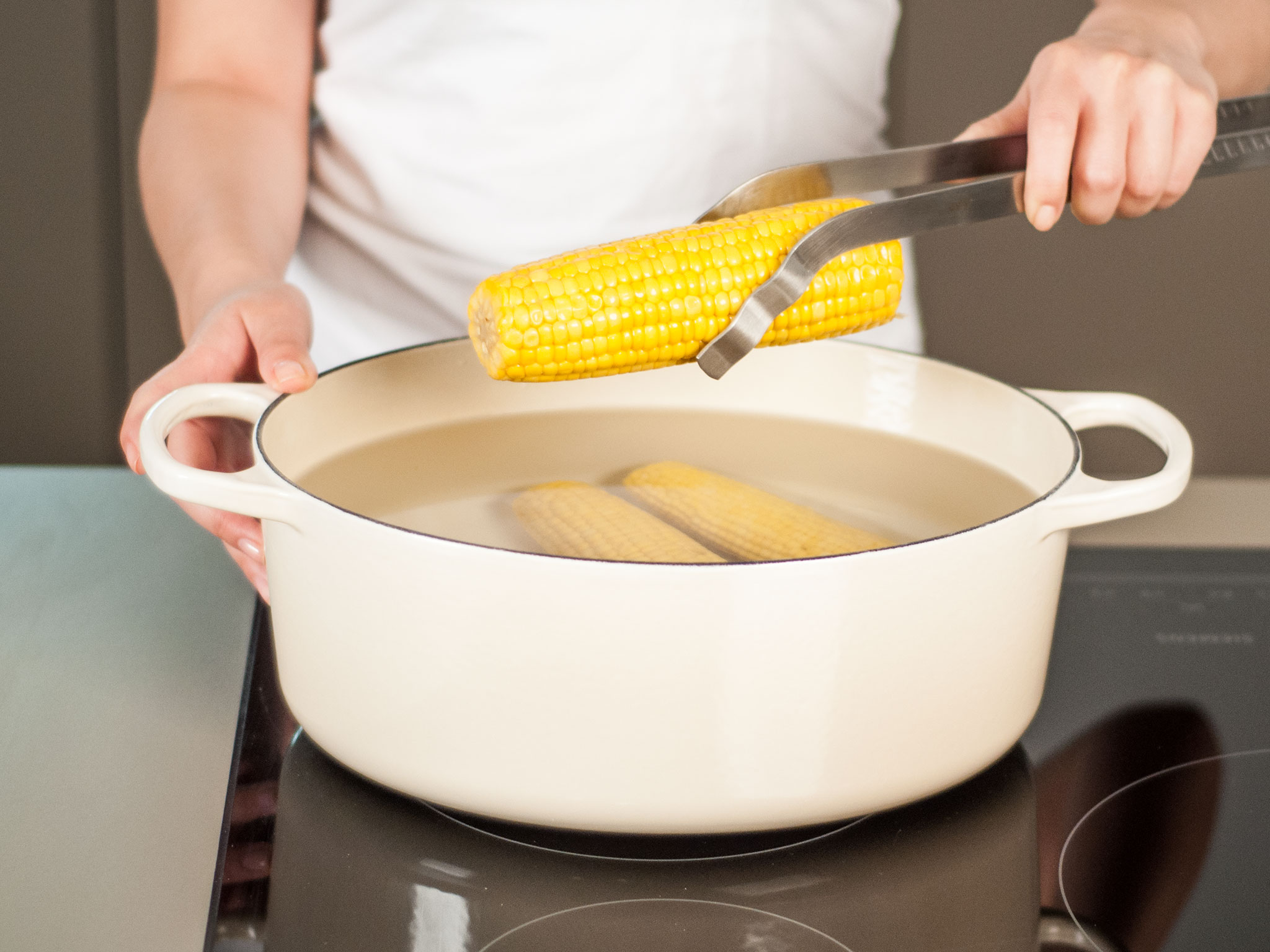 Grilled corn with miso butter