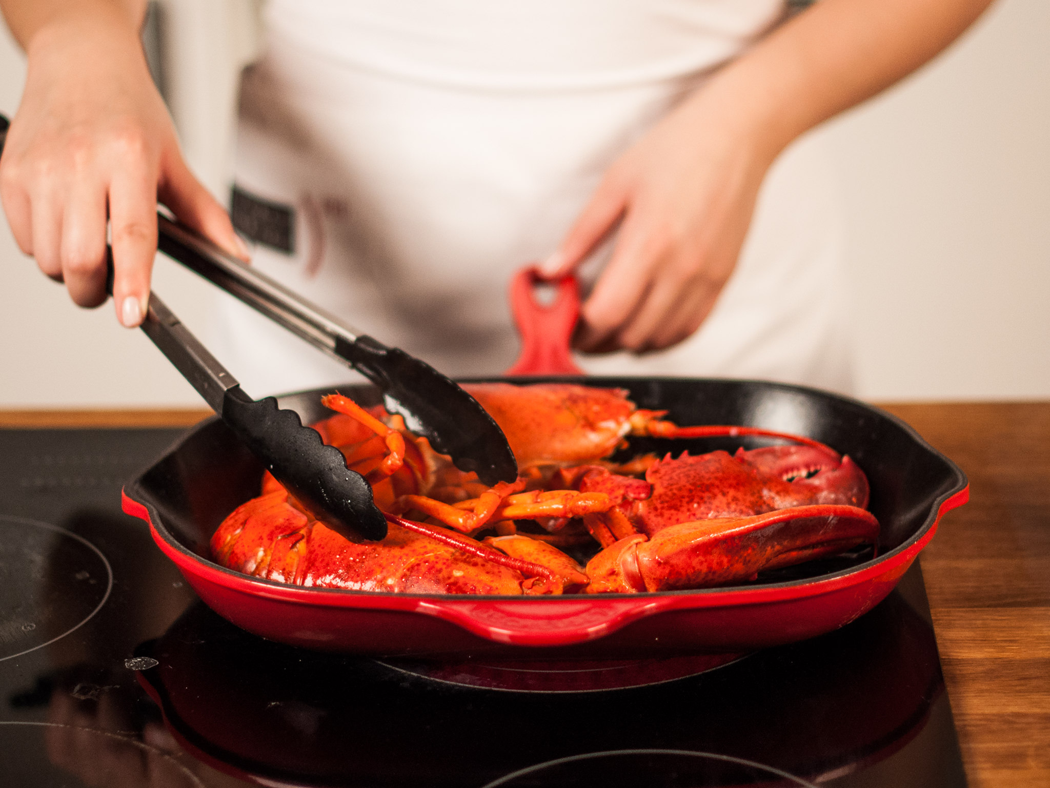 Grilled whole (RED) lobster