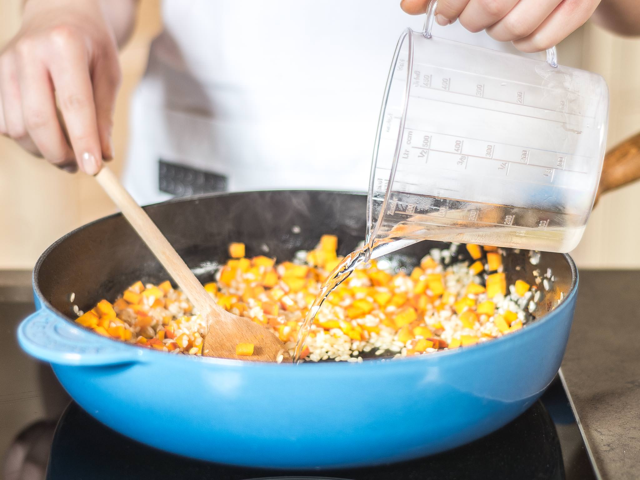 Hokkaido pumpkin risotto