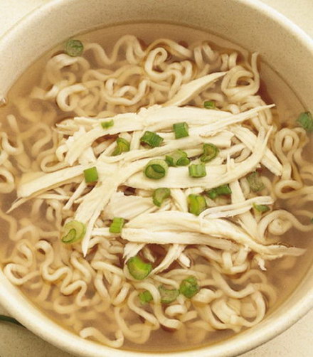 Noodle Soup with Chicken and Bean Paste