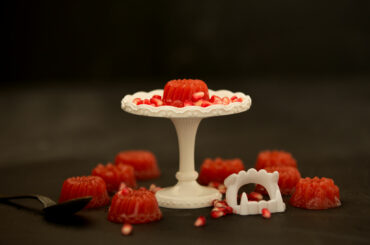 Jellies with pomegranate