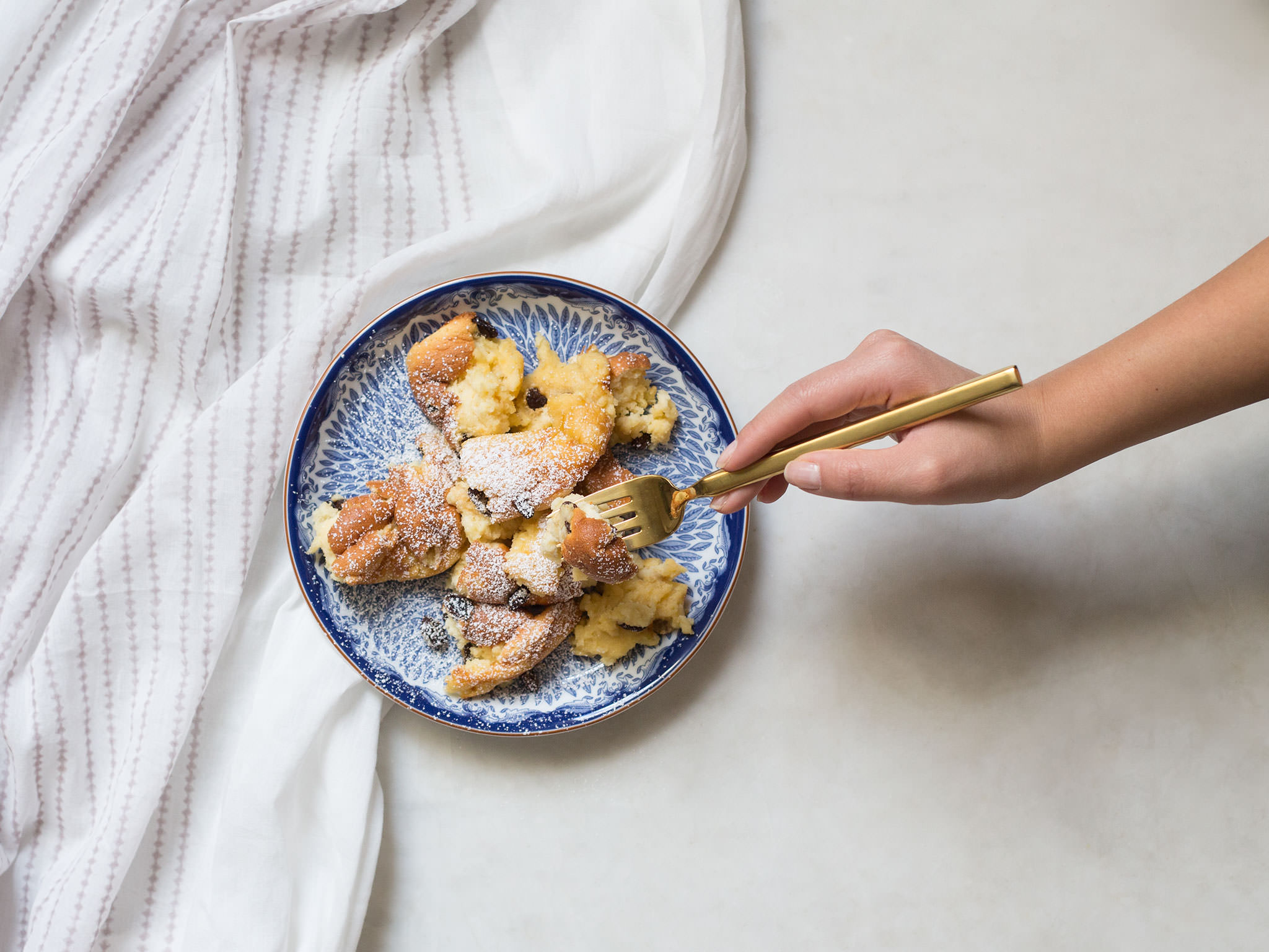 Kaiserschmarrn caramelized pancake Kaiserschmarrn caramelized pancake