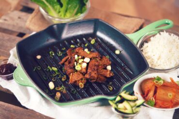 Korean barbecue with Sam Jang dip