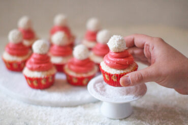 Little Santas cupcakes