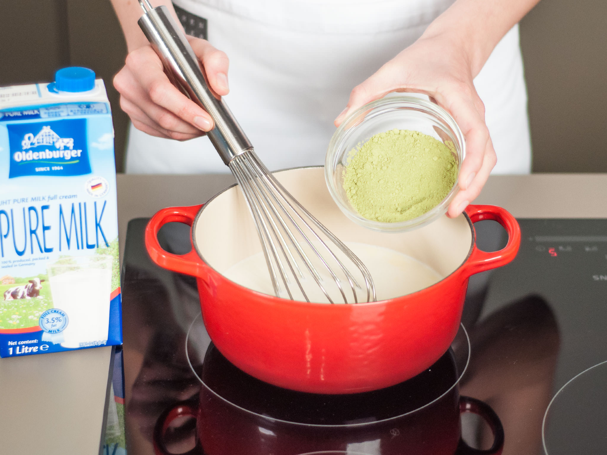 Matcha ice cream