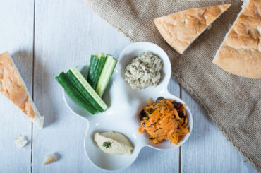Mediterranean mezze platter