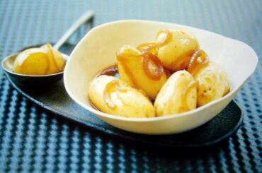 New Potatoes Cooked in Dashi Stock