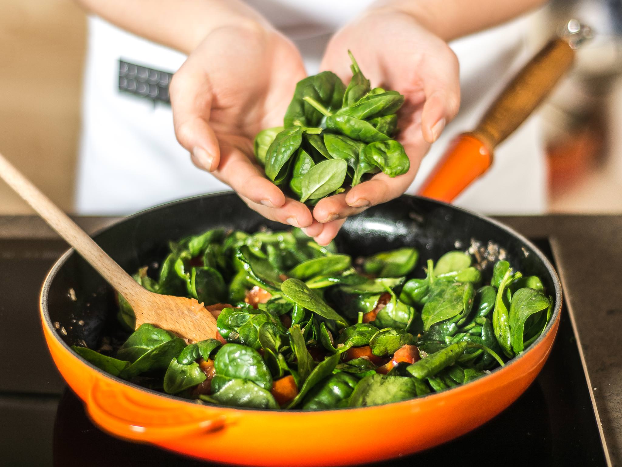 No-bake spinach and ricotta lasagna