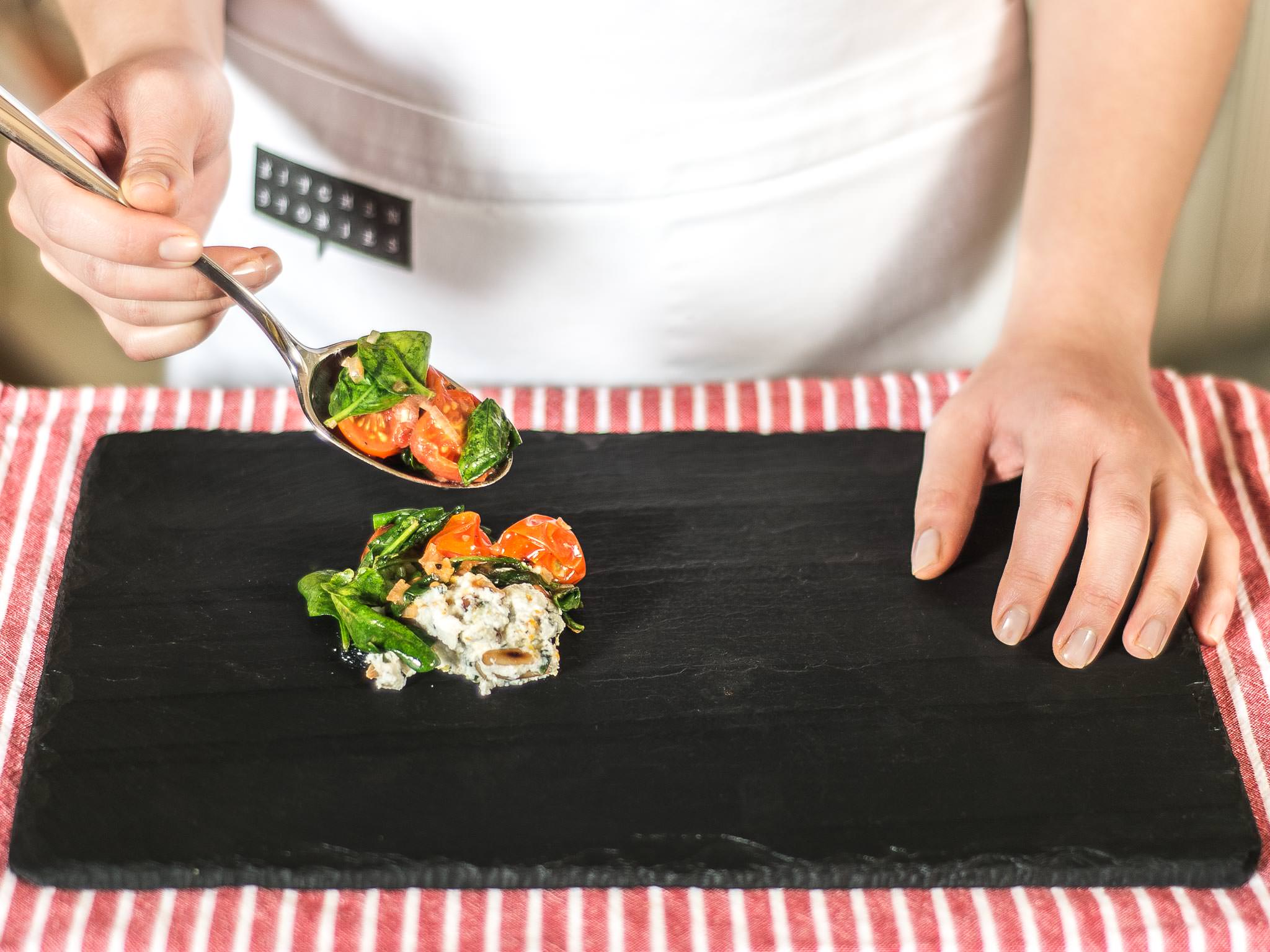 No-bake spinach and ricotta lasagna