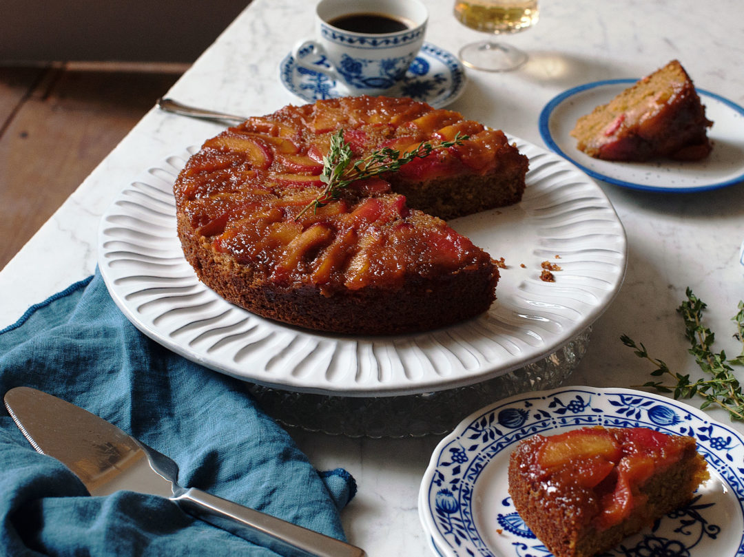 Plum-thyme-upside-down-cake-5