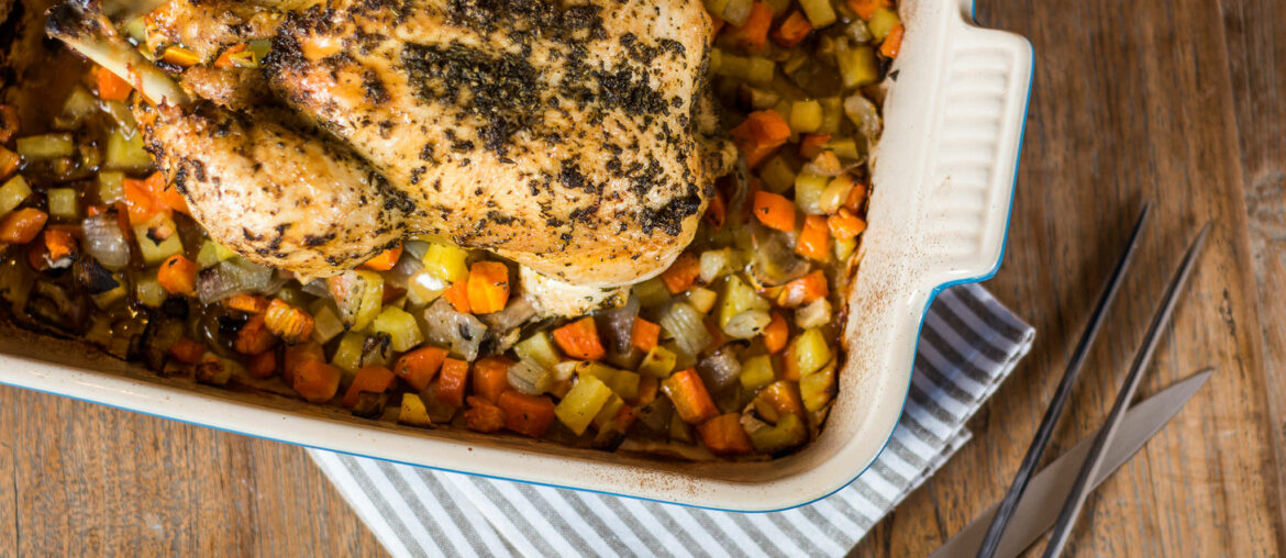Roasted chicken