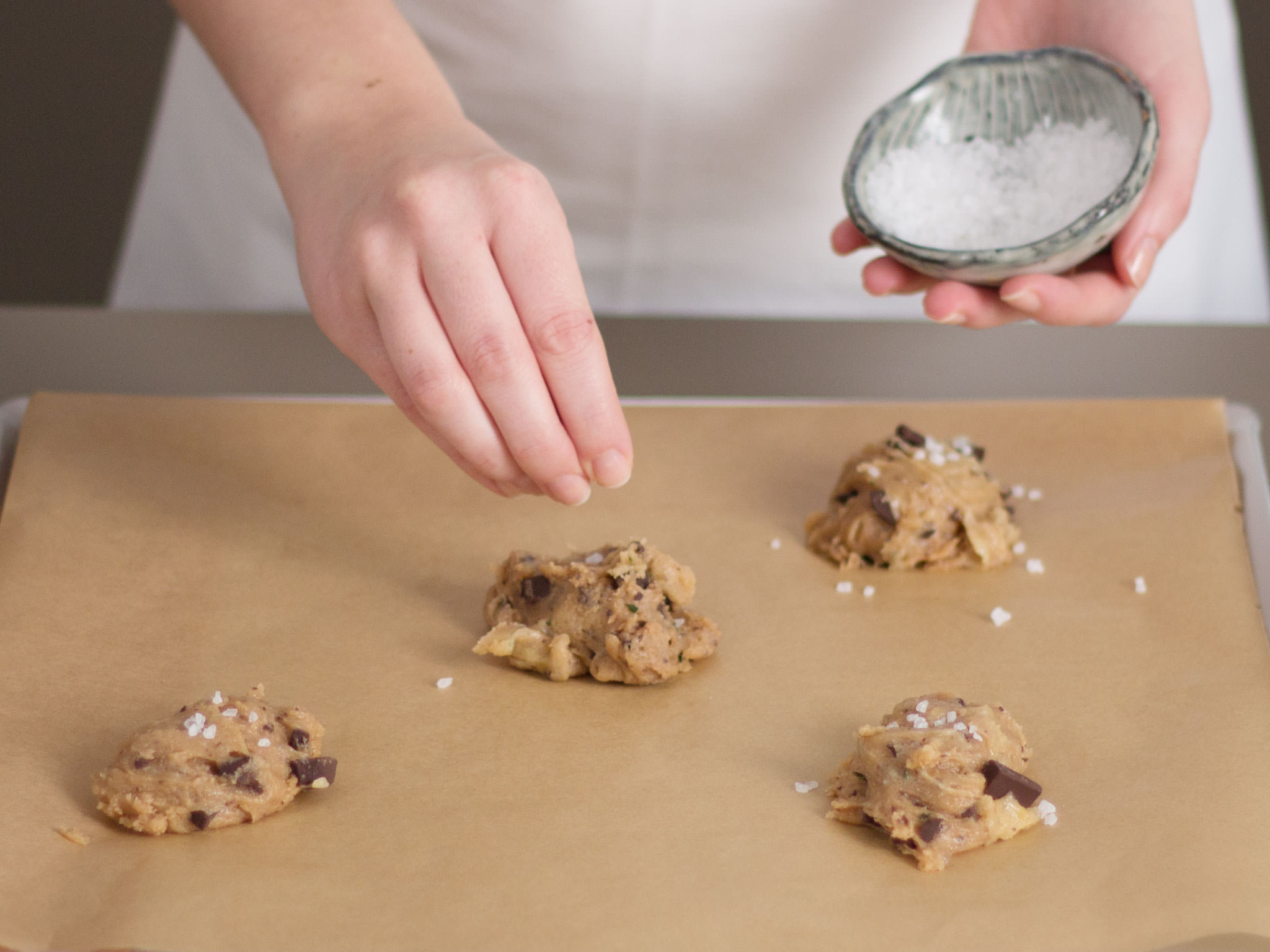 Rosemary chocolate chip cookies