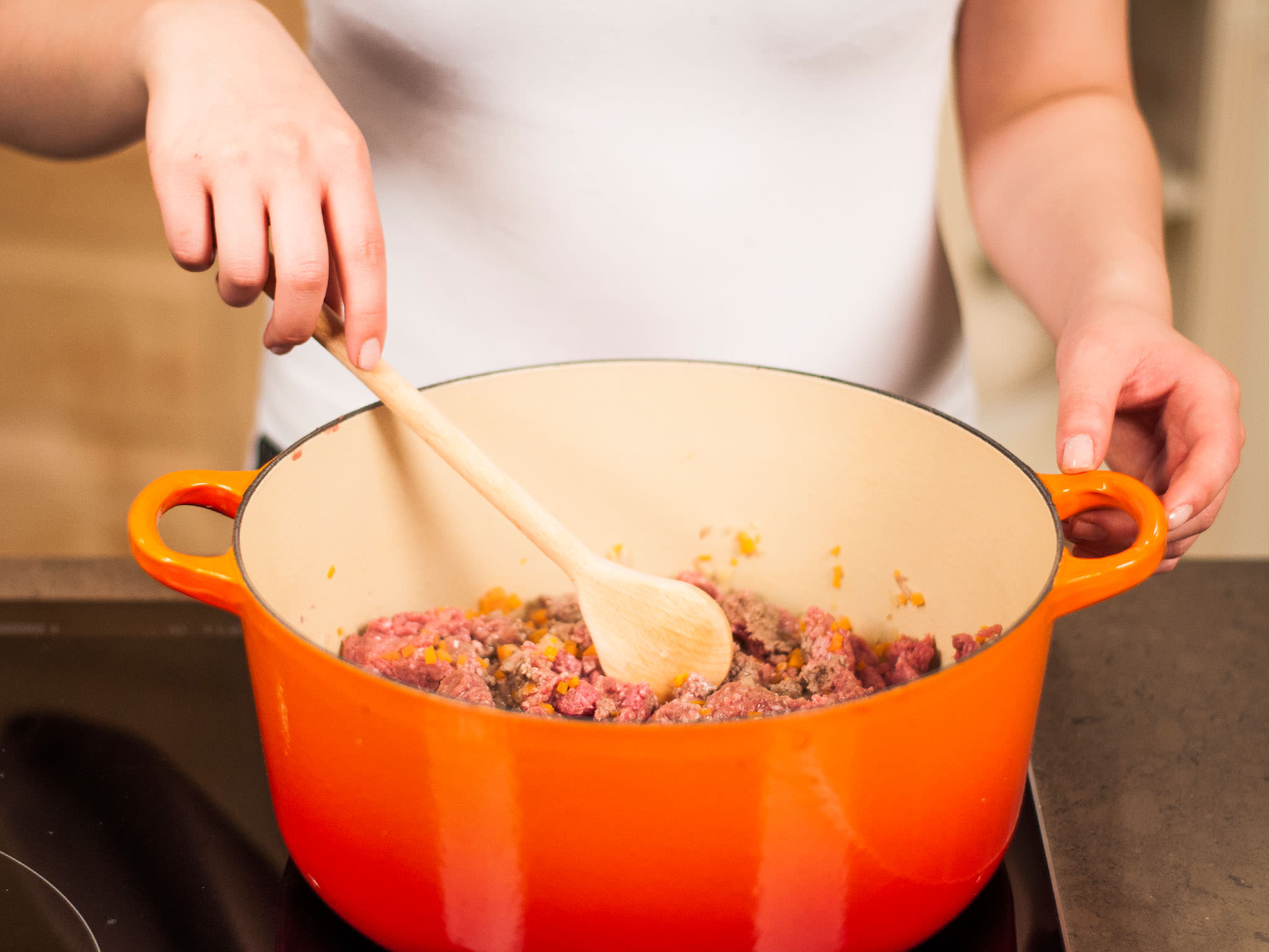 Simple spaghetti bolognese