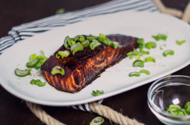 Teriyaki salmon