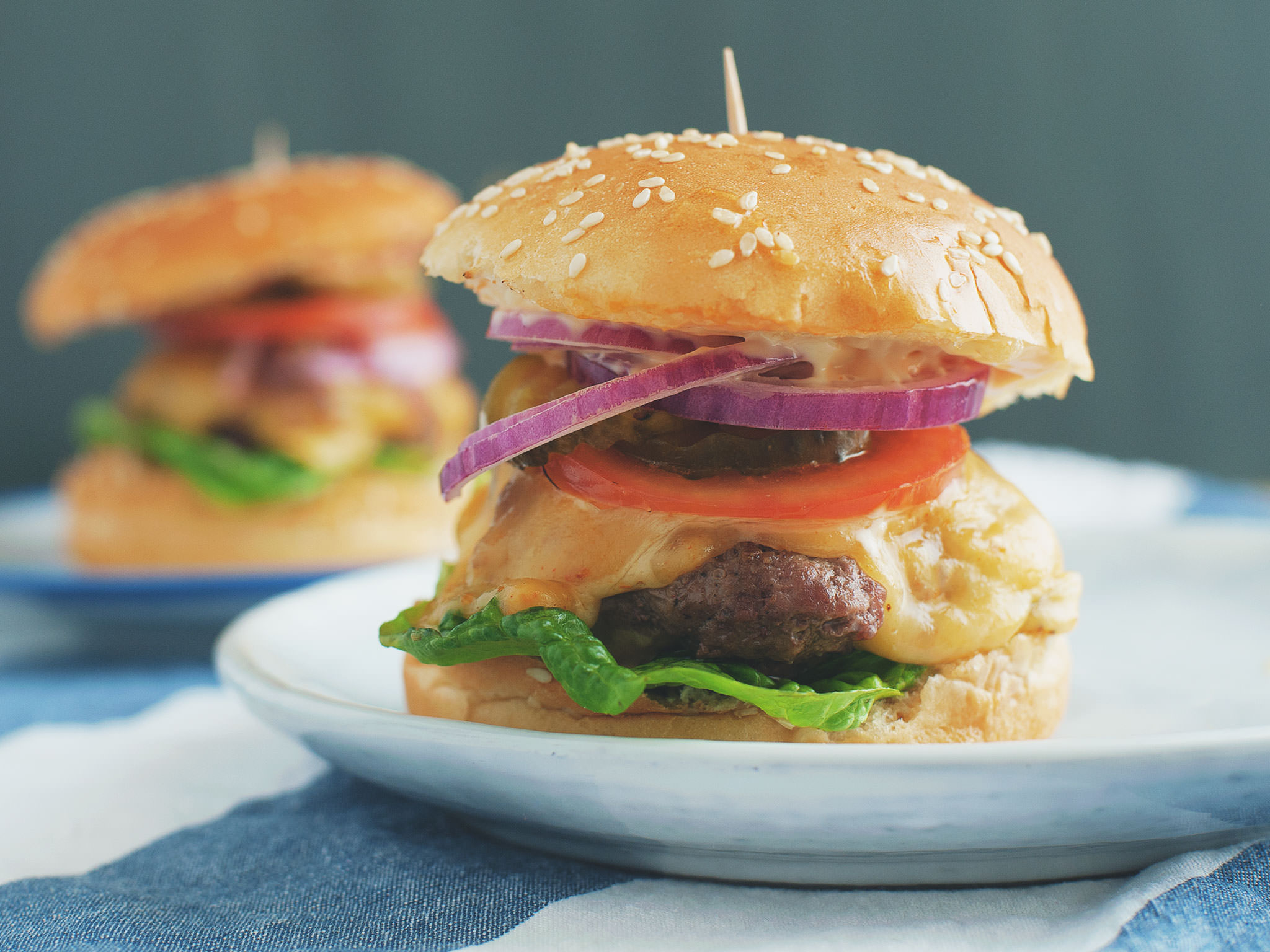 The burger The burger