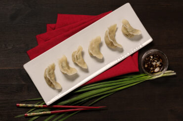 Three savory dumplings